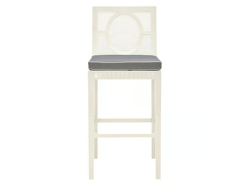 SAVANNAH - Powder coated aluminium barstool by JANUS et Cie - view 3